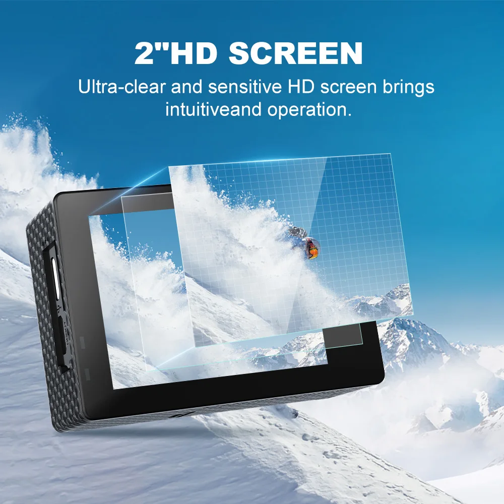 Ultra HD 4K/60fps 24MP DVR WiFi 2\