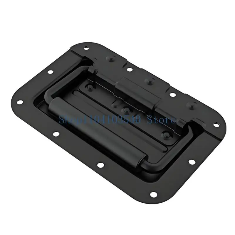 02DC Recessed Cabinet Pull Handle for Wardrobes, Drawers, and Trunks