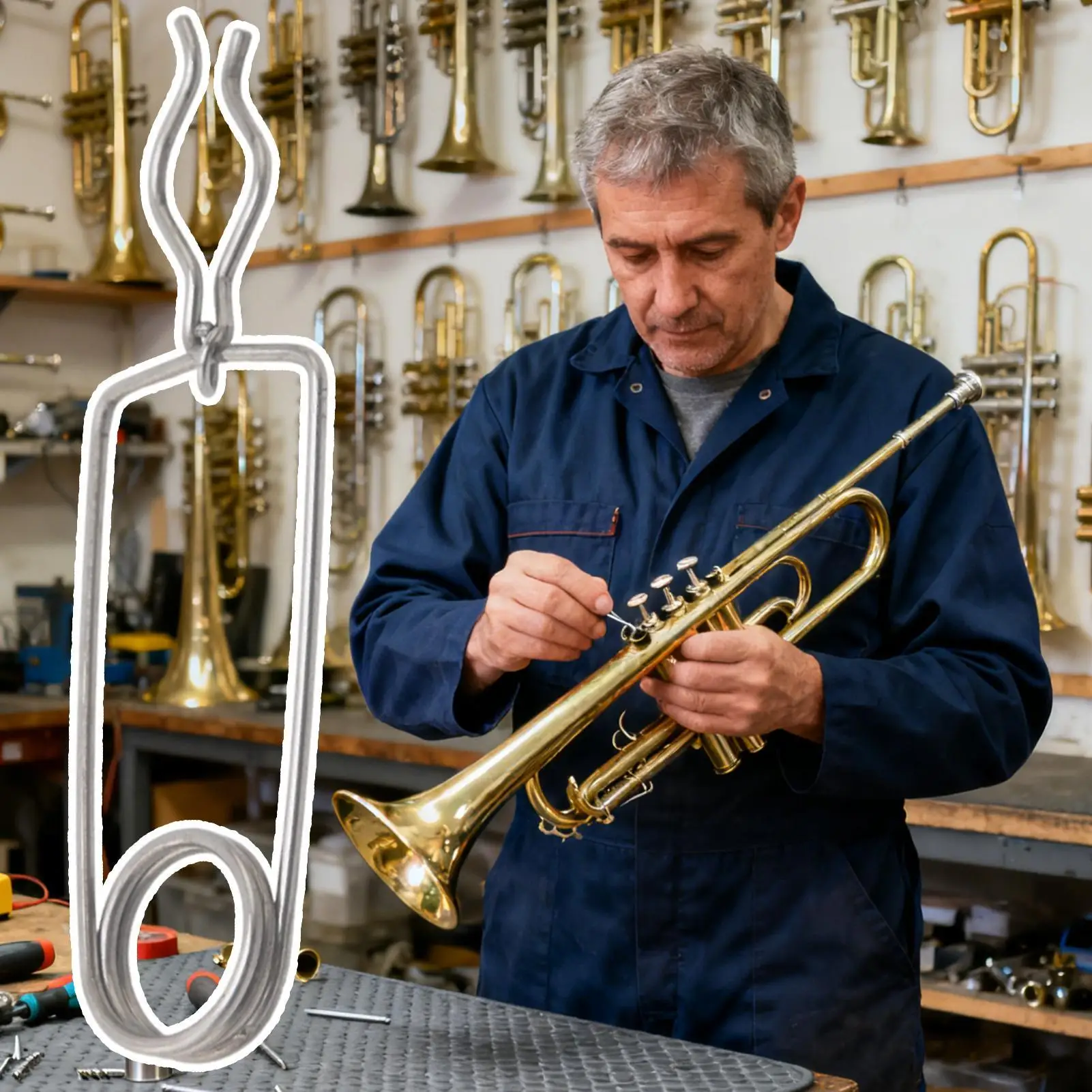 Blasinstrument Lötklemme Blasinstrument Wartungszubehör Saxophon Lötklemme für Flöte Trompete Saxophon