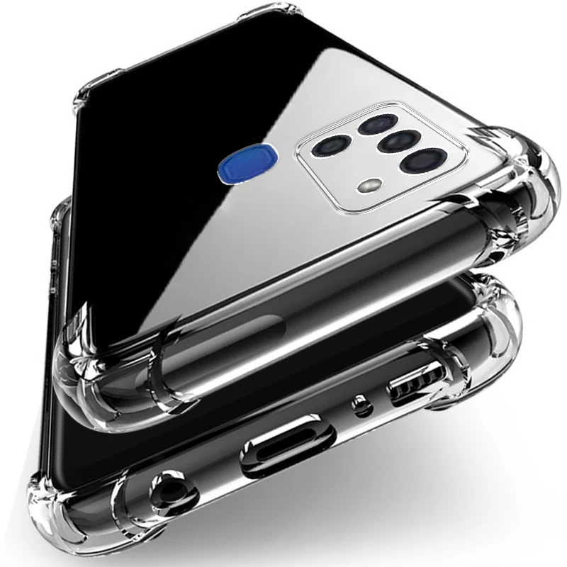 Funda A21S para Samsung Galaxy A21S Funda de silicona transparente para Samsung A21S Funda de teléfono A 21s A217F Funda Coque Funda