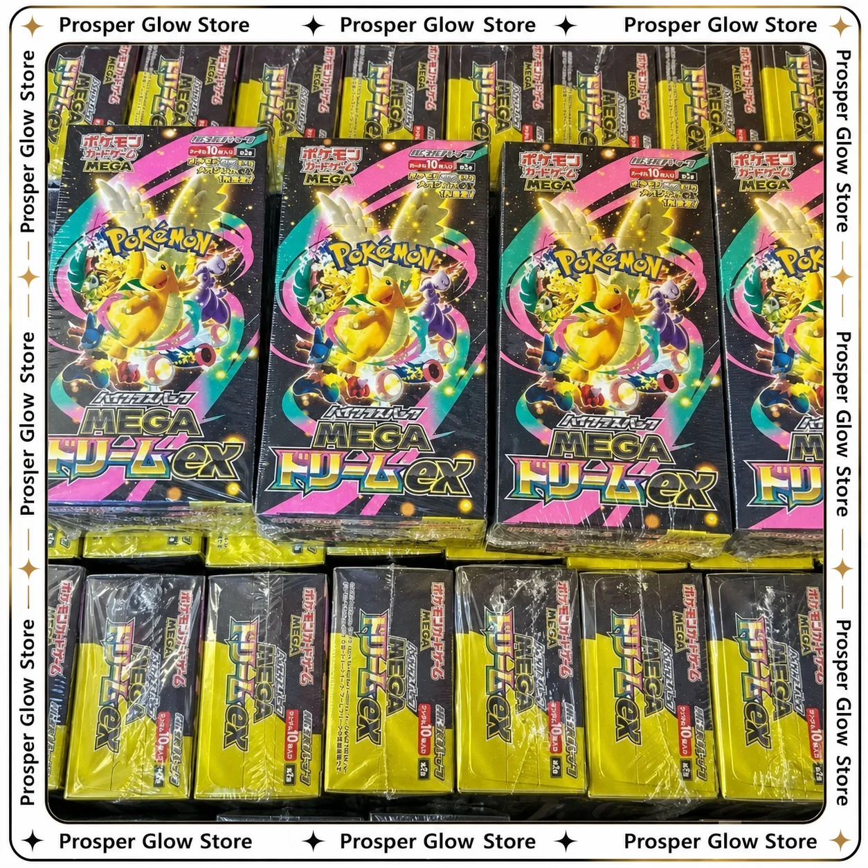2026 Hot Pok Tcg  M2a Jp Edition Trading Game Collectible Cards Toy Blind Box Mega Dream Ex Golden Box Booster Pack Toys Gift