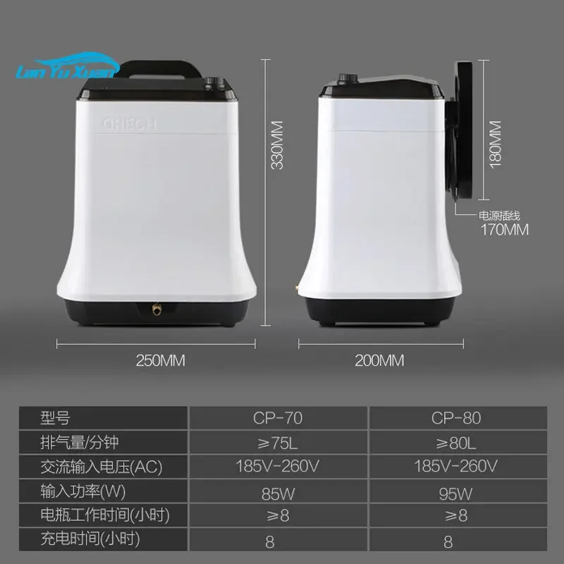 Sunsun CP-70 AC/DC Sauerstoffpumpe Aquarium