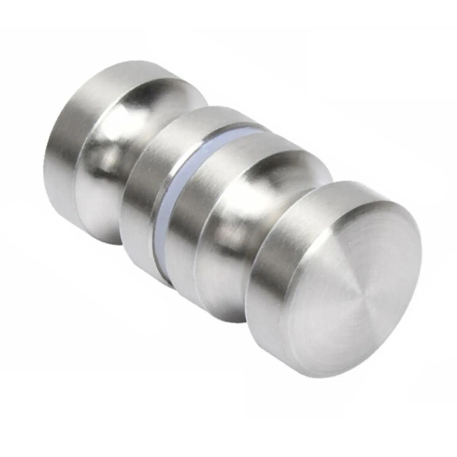 Accessories Shower Door Handle Solid Cylindrical 1pcs 304 Stainless Steel Bathroom Bright Light Glass Door Handle