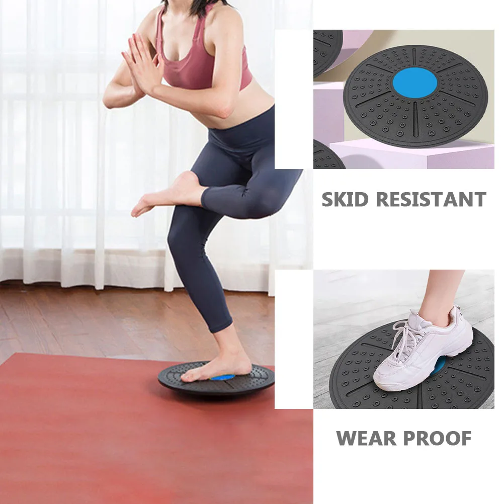 

1Pcs Equilibrium Balance Disk Durable PP Material Anti-Skid Yoga Fitness Training Tool Home Exercise Equipment Balance Trainer