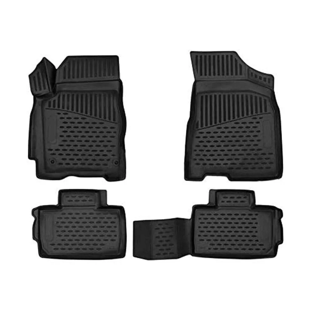 

Floor Mats Liner for Toyota Venza 2013-2015 Black TPE All-Weather 4 Pcs United States