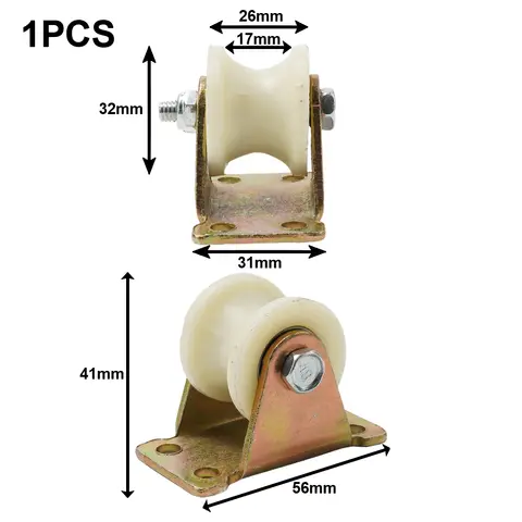 내구성이 뛰어난 고품질 실용적이고 유용한 브랜드의 새로운 그루브 롤러 나일론 V 나일론 스탠드 30mm 45 #   홈이 있는 롤러