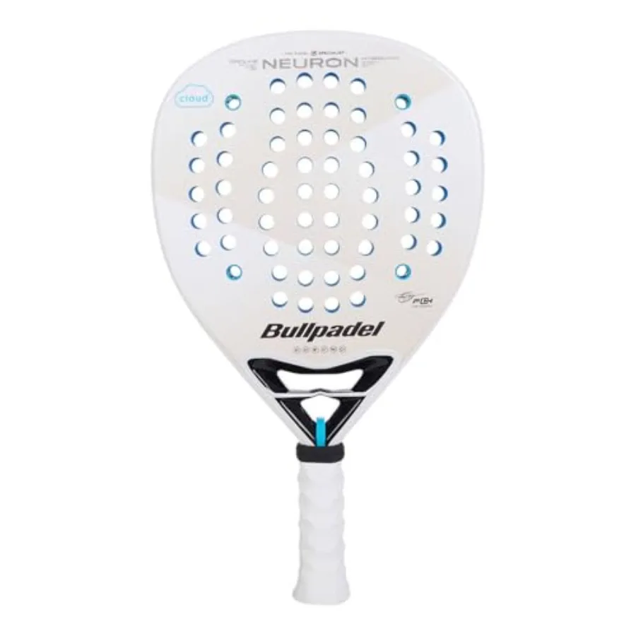 Padel Racket for competitive play, carbon fiber frame, matte black finish, enhanced control and spin