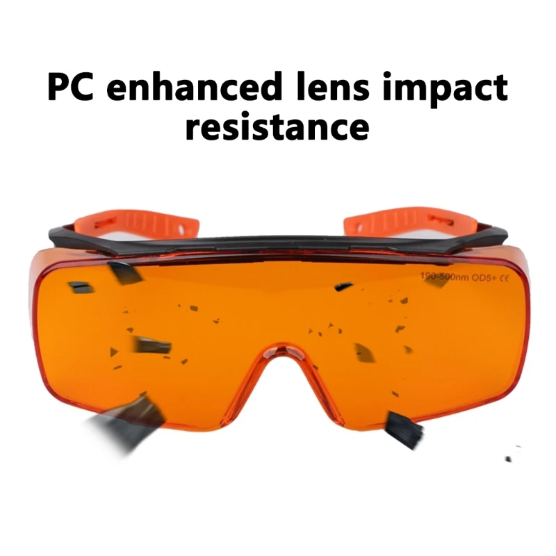 Orange Filtered Polycarbonate UVC Protective Eyewears Sunglasses Goggles Blue Light Filter For Men Women In Any Dropship