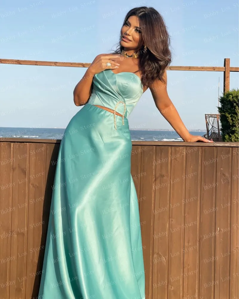 HOBBY Sky Blue A-line Floor Length Evening Skirt With Zipper Custom Made Any Color Long Women Clothing Free Shipping Gown