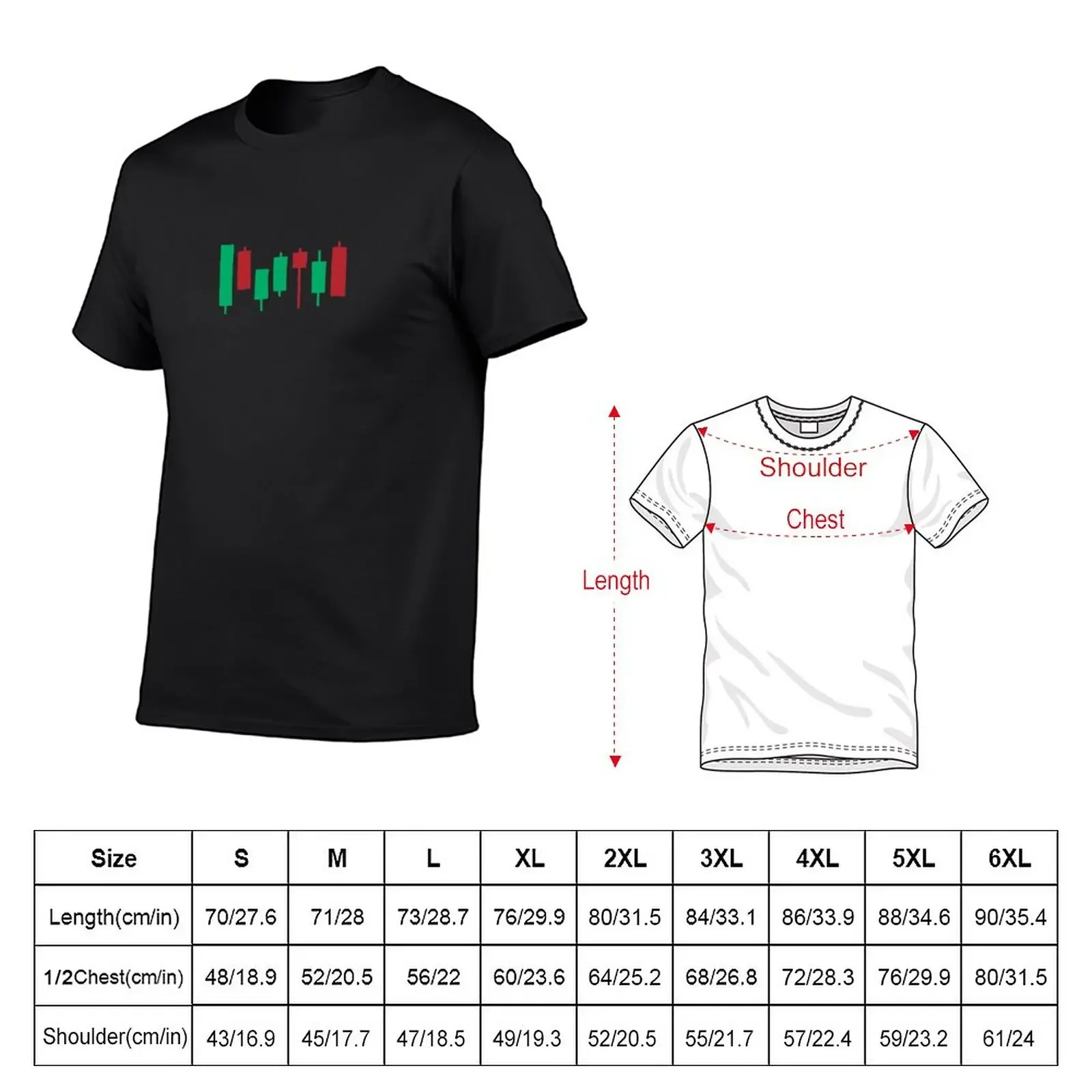 Hand Drawn FX Forex and Stock Market Trader Investment Candlesticks Gift Tshirt T-Shirt customs cute tops funny t shirts for men