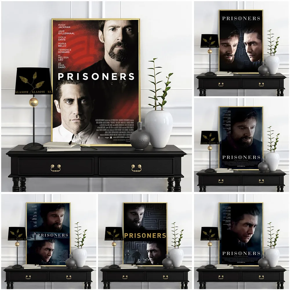 

Prisoners Thriller Film Art Print Poster Movie Character Illustration Canvas Painting Wall Stickers Decor