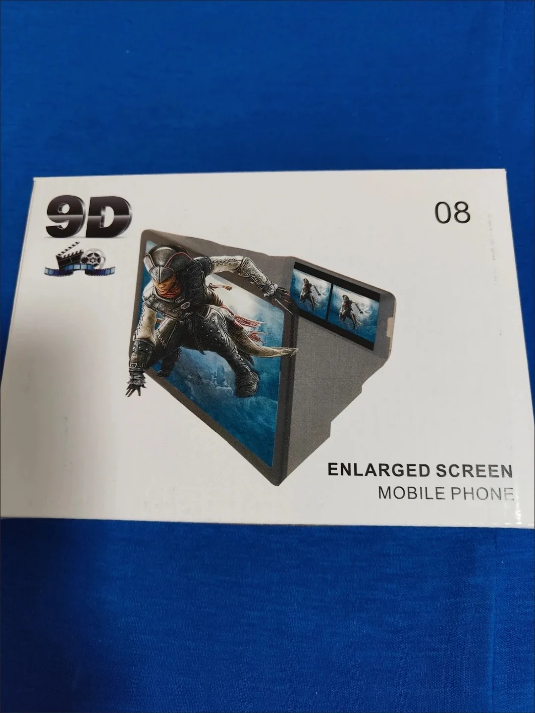 Mobile screen amplifier, ultra clear blue light, high-definition TV viewing tool, horizontal and vertical video magnifying glass