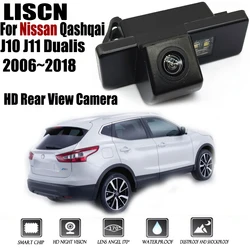 Rear View Camera For Nissan Qashqai J10 J11/Dualis/2006~2018 Night Vision CCD Reversing camera license plate Camera Backup