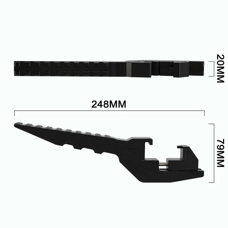 -MEOF Pedane Passeggero Pedale Extender Per Sur Ron Light Bee XS X160 X260 Enduros Moto Dirt Bike Pedane