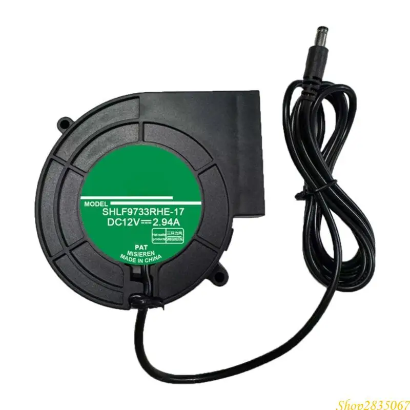 

Пластиковый высокоскоростной вентилятор 200CFM с вилкой 5,5x2,1 мм, подходит для печи для копчения барбекю, кемпингового 831F