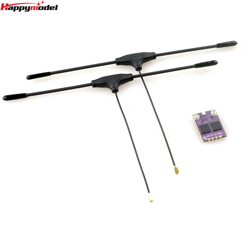 

HappyModel ES900 DUAL RX ELRS Diversity Receiver 915MHz / 868MHz Built-in TCXO for RC Airplane FPV Long Range Drone