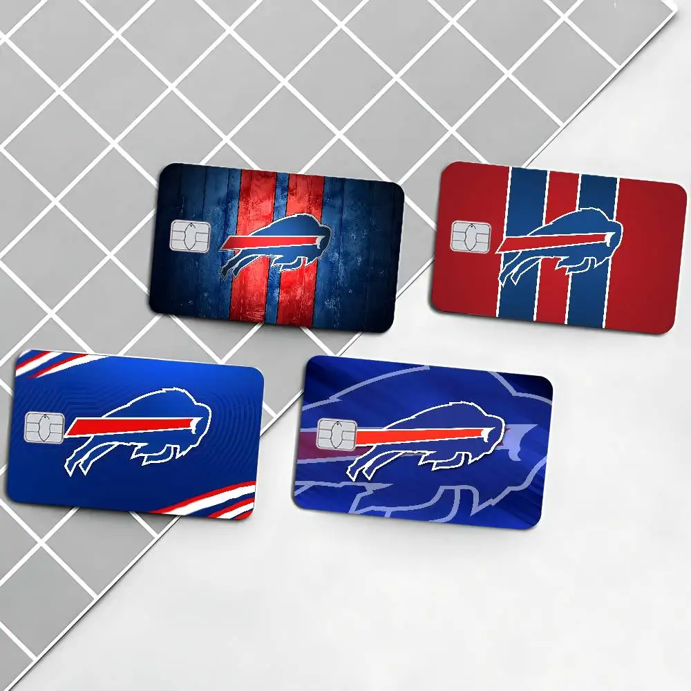 Cool B-BuffaloS-B-BillS Anime Front Cover Film Sticker Skin For Credit Debit Card Small Large Chip