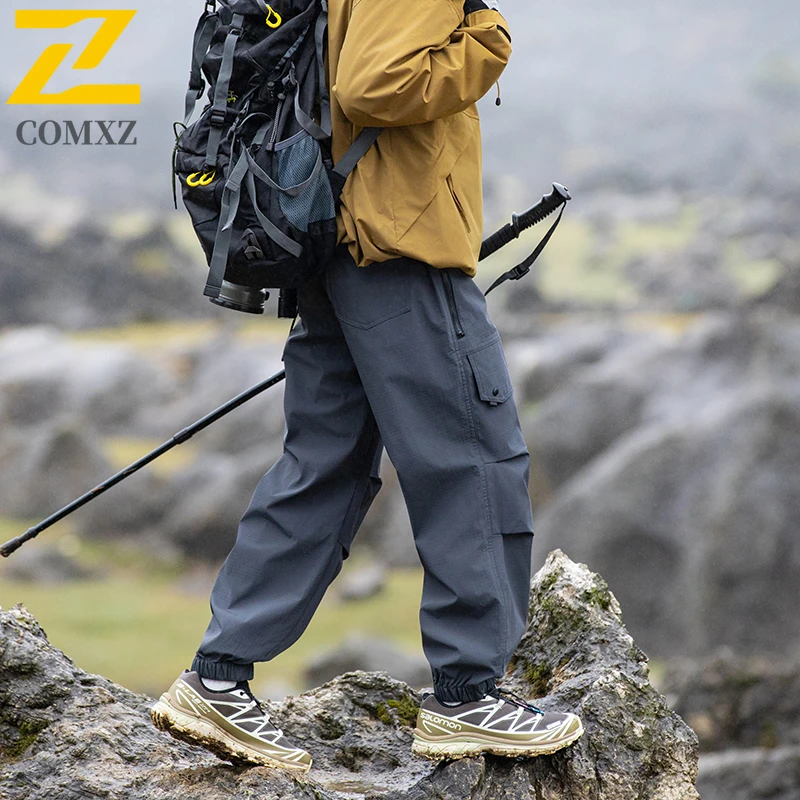 Men's Retro Cargo Pants 2025 Autumn Casual Loose Lightweight Trousers Outdoor Daily Wear Comfort Durable Street Fashion Pants