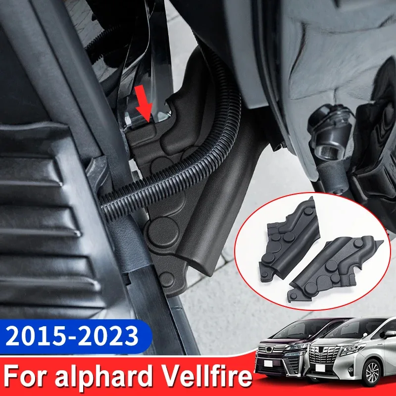 Для Toyota Alphard Vellfire 30 серии 2015-2023 2022 2021 2020 2019 20218 AH30 защитный чехол для дверной гусеницы аксессуары для интерьера
