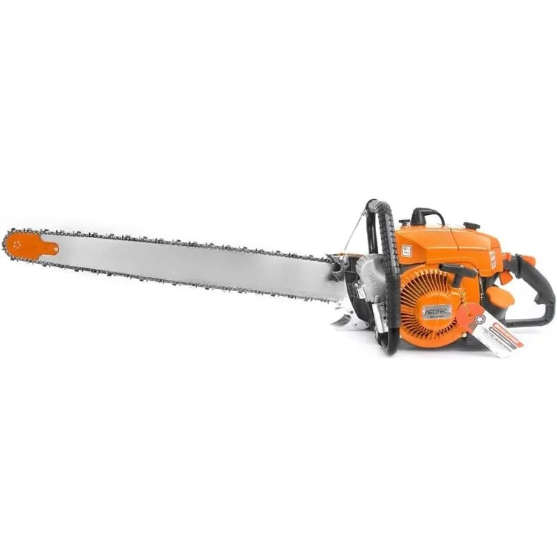 

NS8105 36-дюймовая газовая цепная пила с направляющей цепью, 2-тактная силовая головка 105 куб.см, электрическая цепная пила, 4,8 кВт, 6,5 л.с.