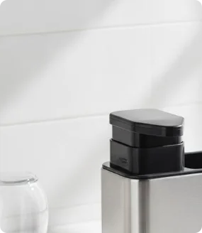 Hot Sale Stainless Steel 3-in-1 Kitchen Sink Storage Rack, Drain Organizer with Soap Dispenser and Sponge Holder for Tableware