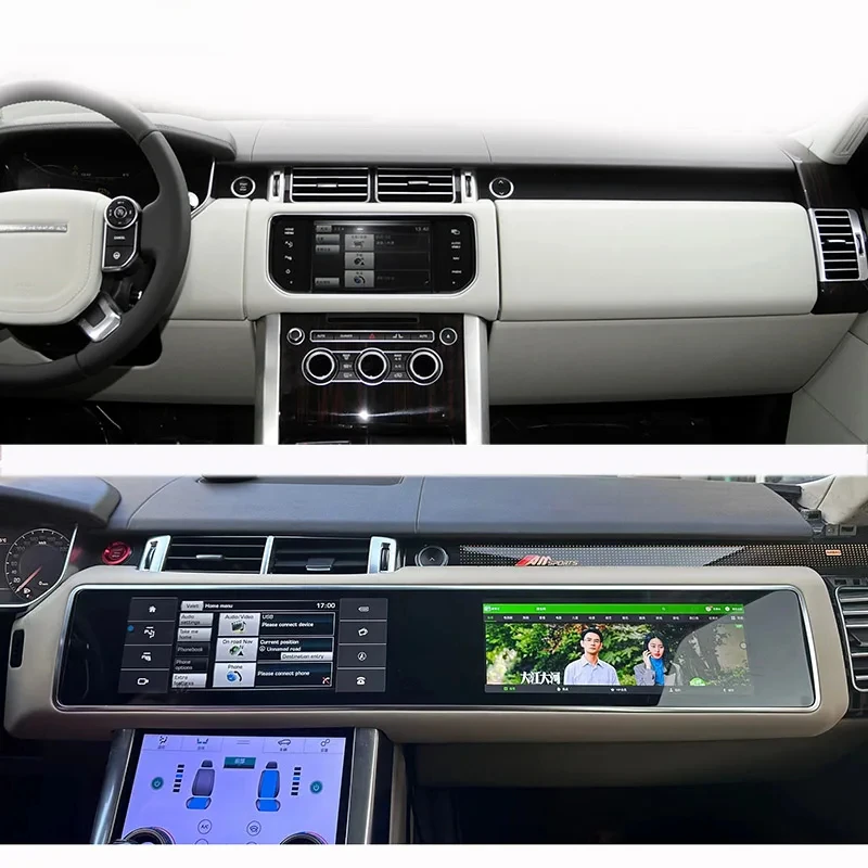 Android Auto Dvd-speler Stereo Scherm Range Rover Sport L405 Sport L494 2013-2016 Gps Navigatie Carplay