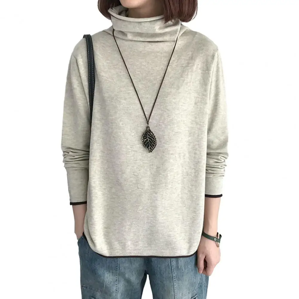 Col Roulé à Manches sulfpour Femme, Y-mn Pys, observateur, Automne