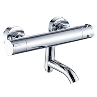 AT44-Bathroom Bath Shower Faucets Water Control Valve Thermostatic Valve Mixer Faucet Wall Mounted Brass Shower Faucets Mixer Va