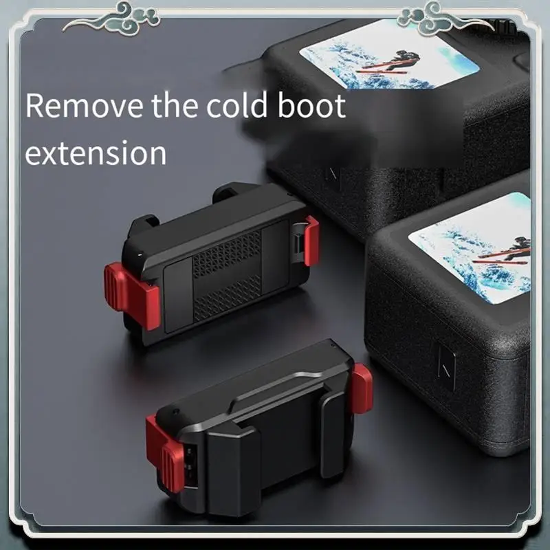 Premium For DJI ACTION 5Pro/4/3 Quick-Release Cold Shoe Extension Adapter Base Magnetic Base Accessories