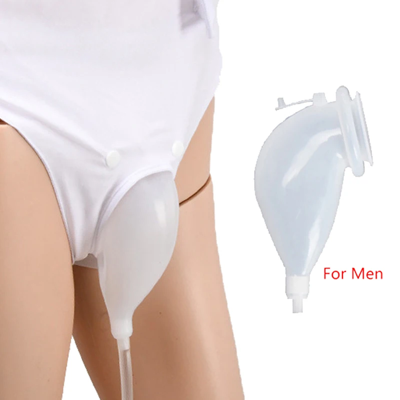 1000ml 3 Types Reusable Male Female Urine Bag Urinal Pee Holder Collector For Urinary Incontinence for Traveling Camping