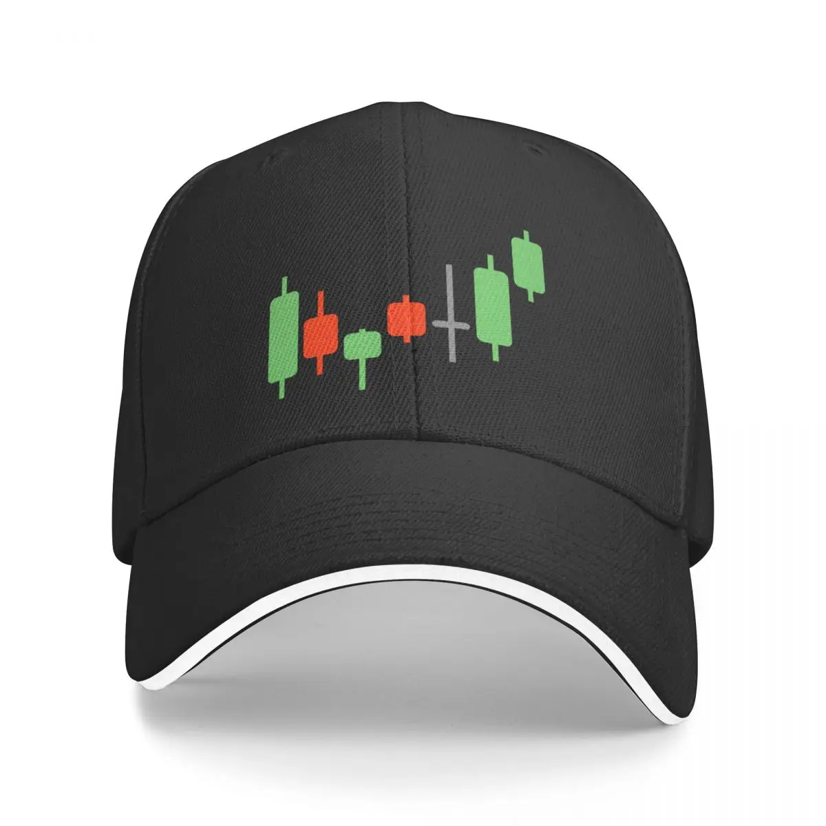 Japanese Candlestick Chart Baseball Cap dad hat derby hat Male Women's