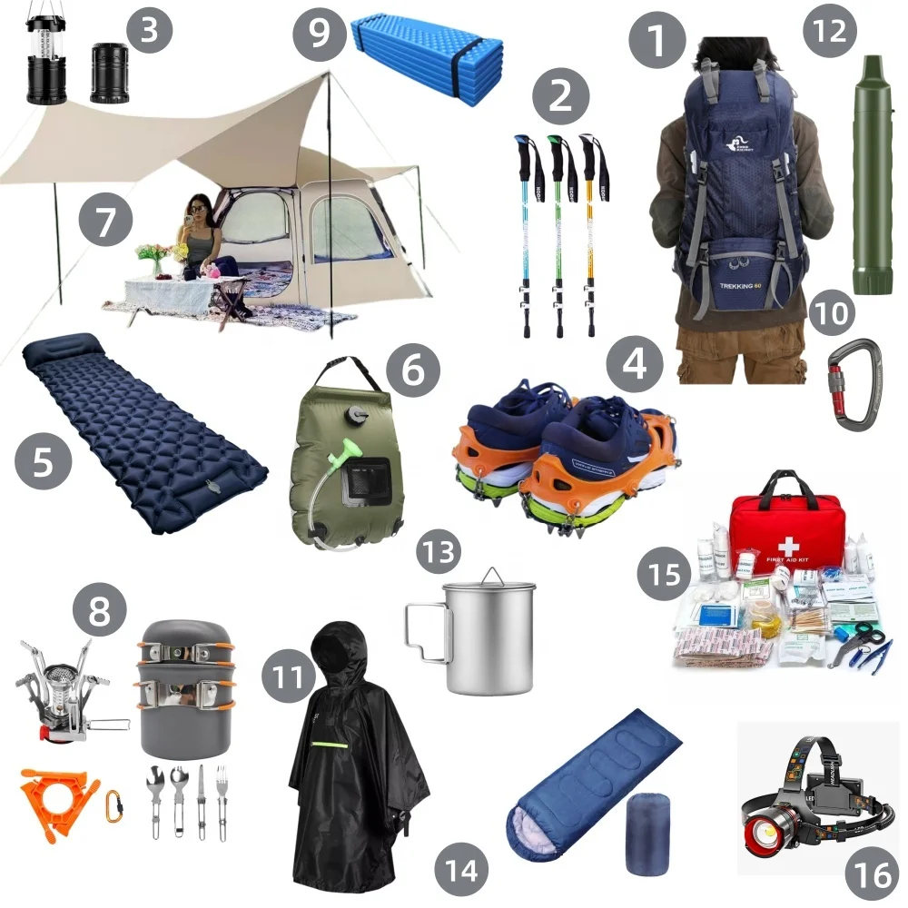 Customized Professional Emergency Survival First Aid Kit Wilderness Camping Adventure Survival Kits