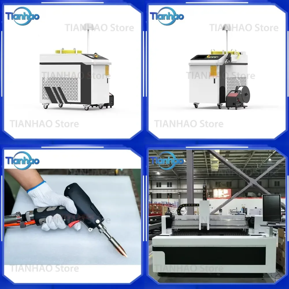 New Multi-Purpose Laser Welder for Metal Fabrication and Precision Laser Design Work with Cleaning and Cutting Functions