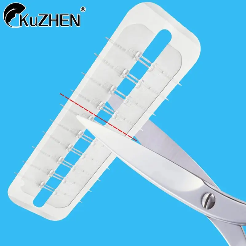 1/2/3/10Pcs Zipper Tie Wound Closure Patch Hemostatic Patch Wound Fast Suture Zipper Band-Aid Outdoor Portable Skin Care