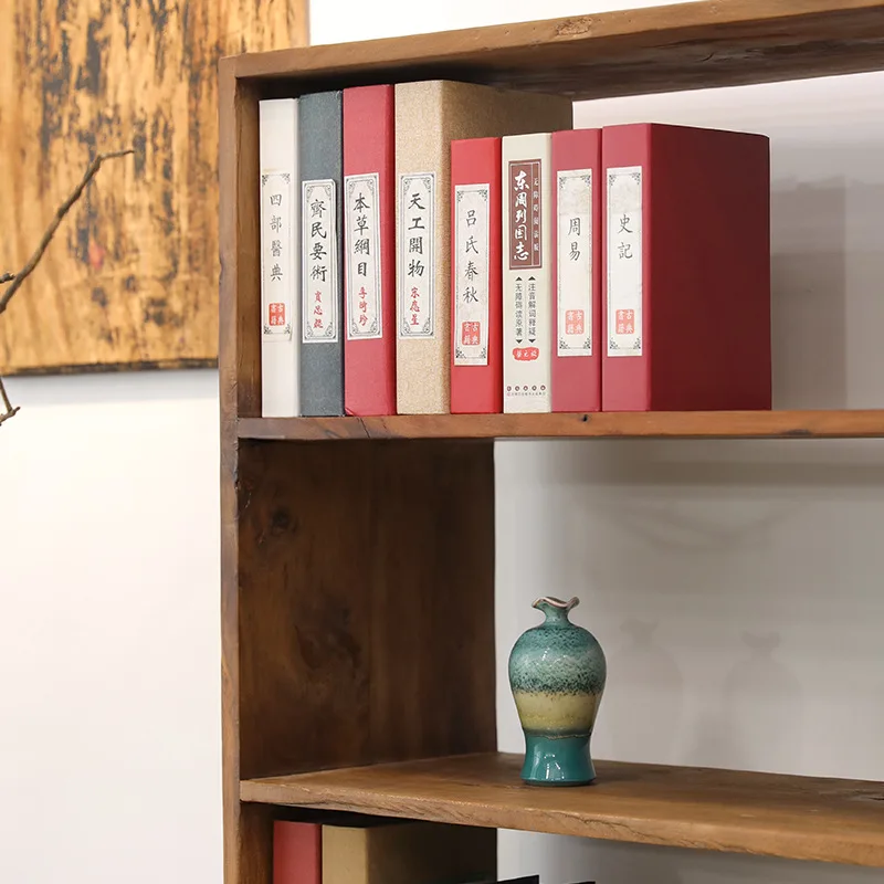 LTT Wabi Sanfeng Bogu Frame Solid Wood Duobao Pavilion Layer Frame Storage Display Cabinet