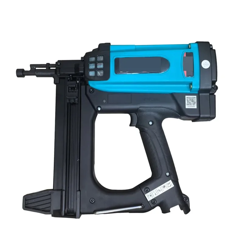 Pneumatic Nail Nailer 7. 2V Lithium Battery Gas Nailer Steel Air Stapler Pneumatic Tools for Frame and Trunking 110-220V