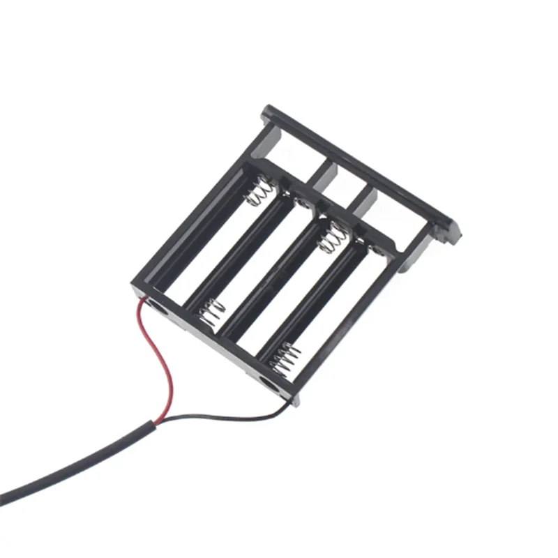 1PCS Electric lock battery box store, lock battery compartment, battery box No. 5, 4 cells, electronic lock battery seat.6V