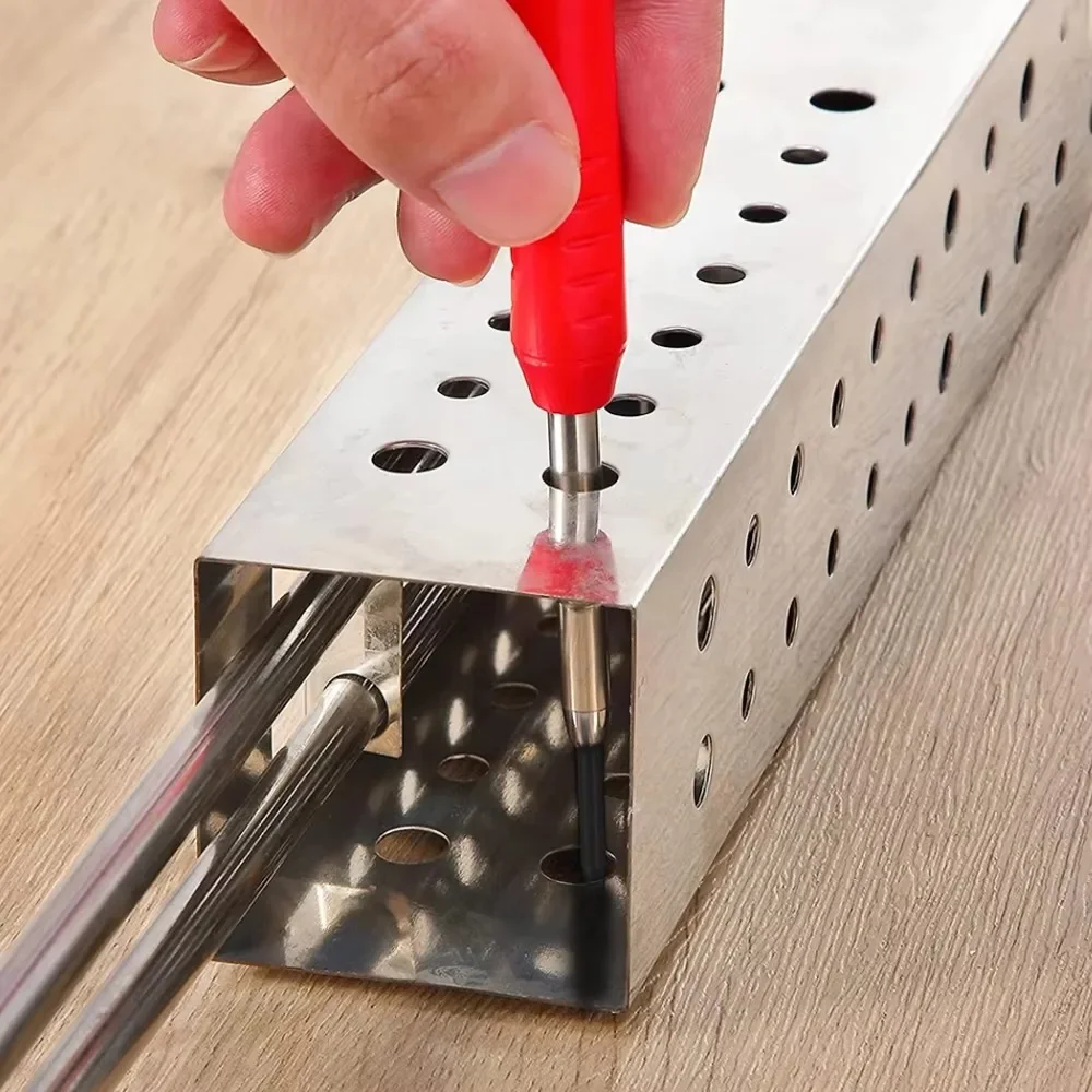 Solid Carpenter ดินสอชุดเครื่องมืองานไม้ Mechanical 3 สีเติมงานก่อสร้างช่างไม้เครื่องหมาย Scriber