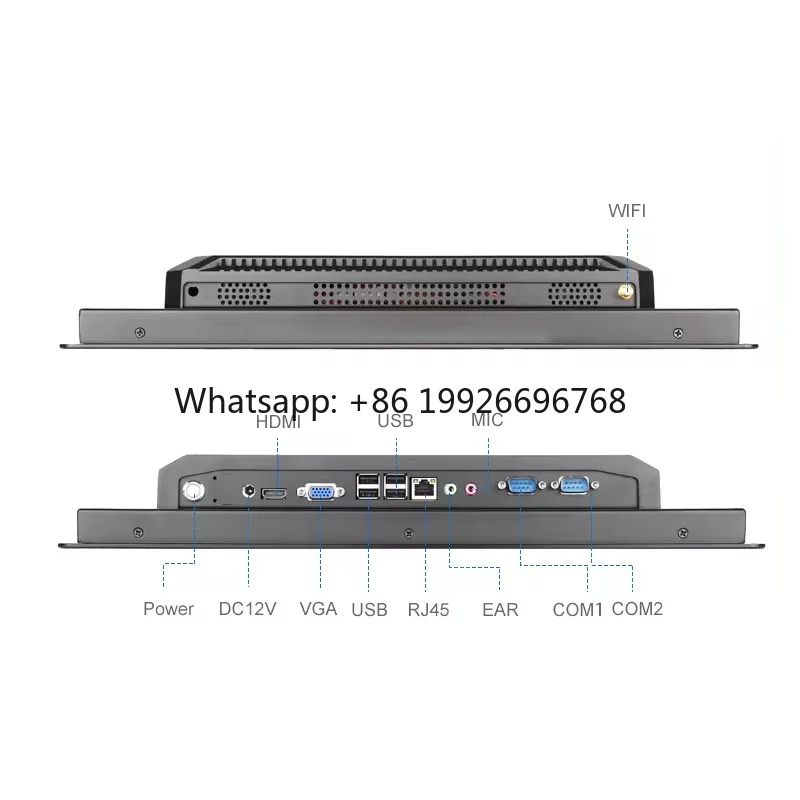 15.6 Inch 4+64GB USB Interface Waterproof Android Panel PC 10 Points Capacitive Touchscreen New Industrial All in One PC