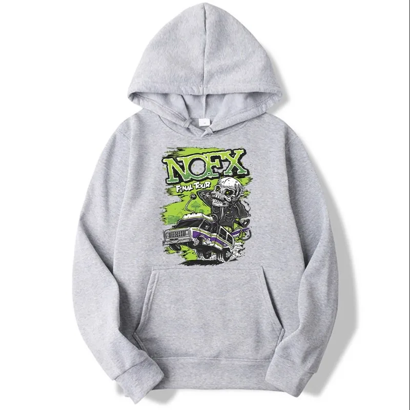 Nofx Cool Hoodies Men Clothing Sweatshirts Casual Printing Oversized Funny Hoodie Outerwears Blouse Tops Women Hoodies