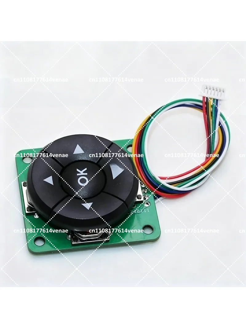 12x12mm Tactile Push Button Switch, 5-Way PCB Mount Keycap for DIY Electronics Projects