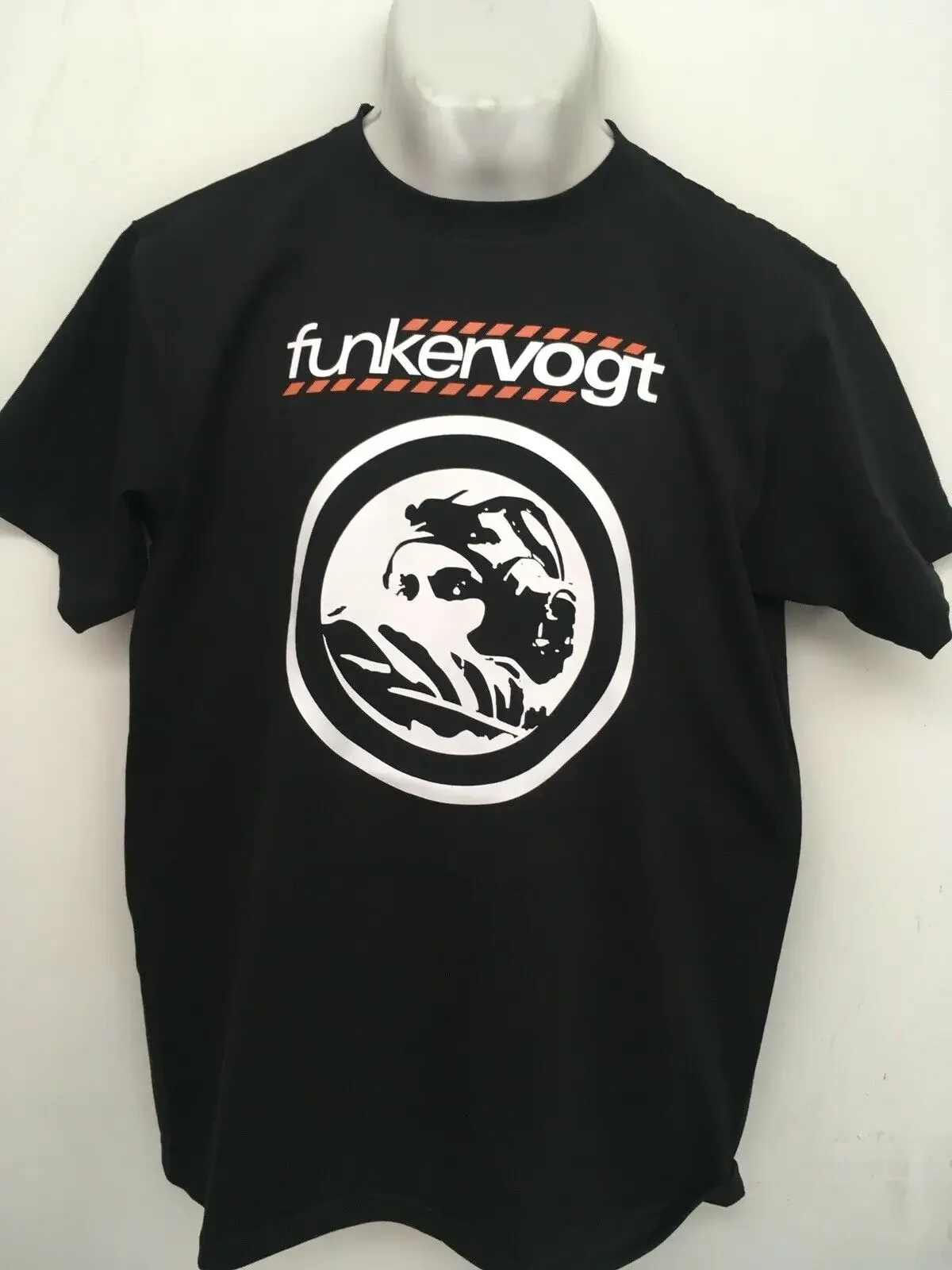 Funker Vogt T Shirt Size Large Wax Trax Apoptygma Wumpscut Ebm Ministry Hocico