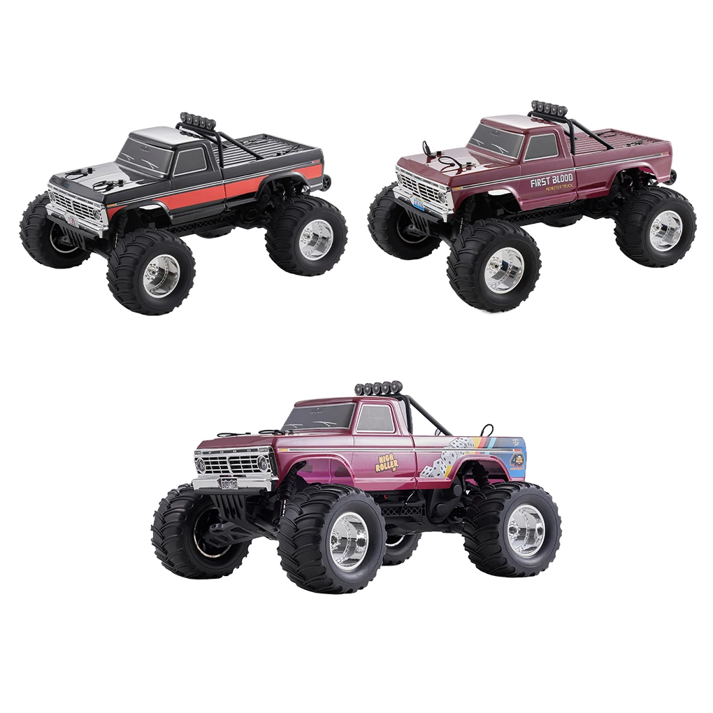 Nuevo 1/10 FMS F100 neumático grande Rc Control remoto modelo de coche Monster Truck de alta velocidad RTR 4WD juguetes todoterreno de alta velocidad