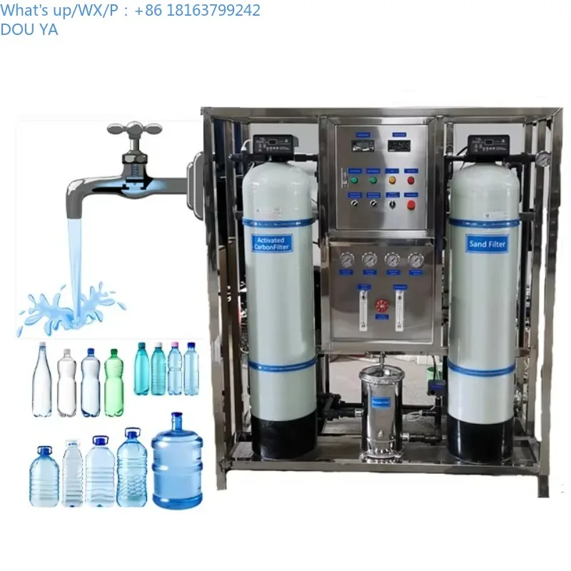 

Hot Selling Automatic 98% Desalination Rate Well Water River Water Salt Water Brackish Desalination RO Machine