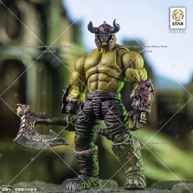 Ancient Battlefield of War Figure, Estúdio Estrela, Uau De 1 Onda, Orcus Grommash Hellscream, Garrosh Hellscream, Ancient War, Em Stock, 1:12