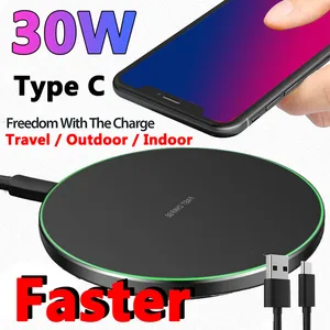 30w hızlı şarj şarj cihazı, kablosuz telefon, tip-c taşınabilir güç banka istasyonu ve dock-to-indükleyici gezisi xiaomi samsung qi güç bankasının en büyük satışlarından 12'si, samsung №8'in indüksiyonu