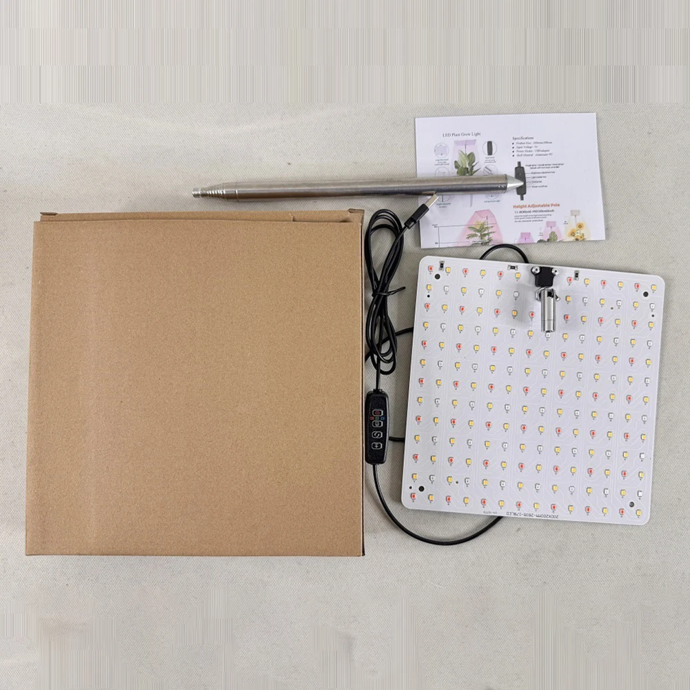 LED Full Spectrum Lifting Light USB Charging Plant Fill Light Dimmable for Seedling Green Plant Aquarium Succulent