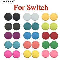 2pcs For NS Switch Lite / Oled / Joy-Con Controller Thumb Stick Grip Replacement Silicone Protector Cap Cover
