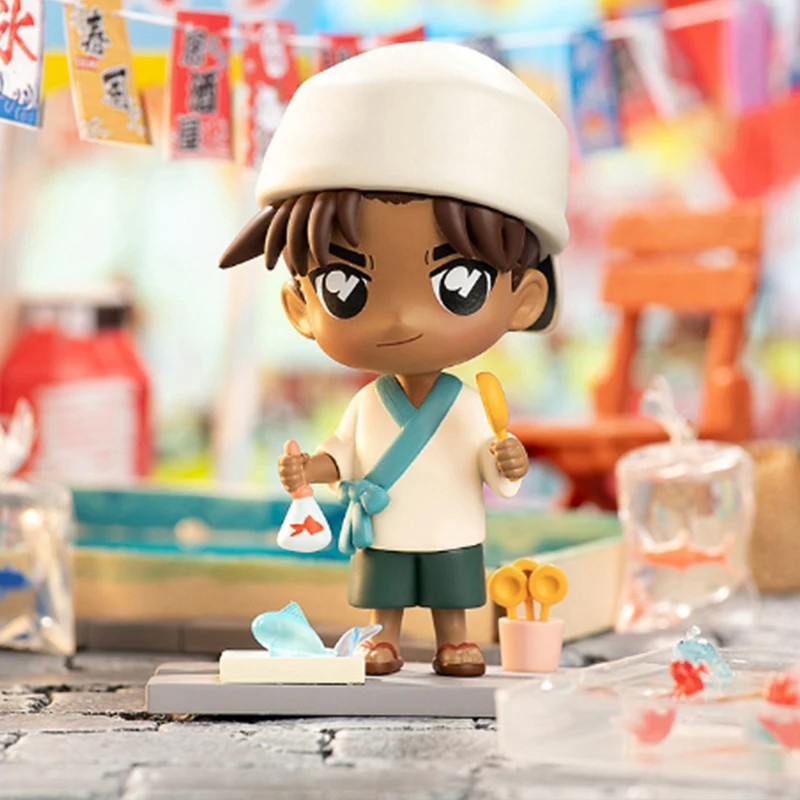 المحقق كونان حديقة سلسلة الحفلات صندوق أعمى غامض مجموعة أنيمي شخصية سطح المكتب الحلي هدية للأطفال