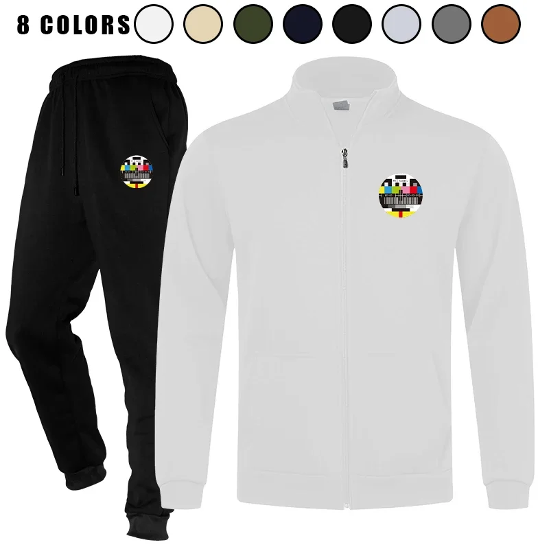 

Men's 2 Piece Long Sleeve Casual Full Zip Athletic Tracksuits Sweatsuits Sets Outfits Jogging Sportswear